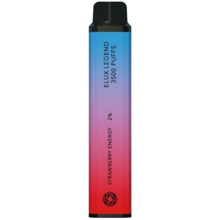 Strawberry Energy Elux Legend 3500 Puff Disposable Vape UK